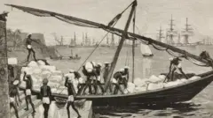 పడవ, కూలీల ఫోటో 