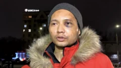 Музыкант Казакстандан келгенден бери биринчи жолу билдирүү жасады