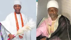 Aworan Soun Ogbomoso ati Imaamu Agba Ogbomoso
