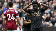 Bukayo Saka miss penalty
