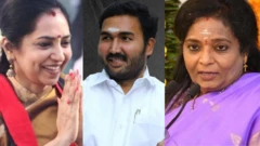 தமிழச்சி தங்கபாண்டியன், ஜெயவர்த்தன், தமிழிசை சௌந்தரராஜன்