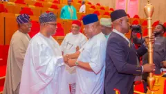 Onyeisi ụlọomeiwu Naịjirịa bụ Godswill Akpabio