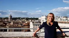 M﻿eloni w'imyaka 45 niwe ukuriye ishyaka Fratelli d’Italia 