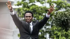 Mondlane Venancio avuga ko yibwe amatora muri Mozambique.