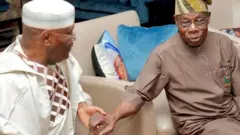 Atiku ya gana da Obasanjo