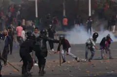 तीनकुने क्षेत्रमा राजावादी प्रदर्शन