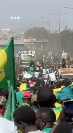 Celebration in Dakar, Senegal