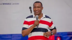 Chairman Wontumi speaking at an event