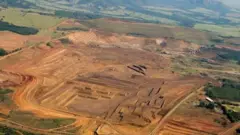 Mina de nióbio da CBMM em Araxá (MG)