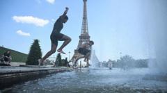 40 muertos por ahogamiento en Francia: qué es el domo de calor que está causando temperaturas extremas en Europa