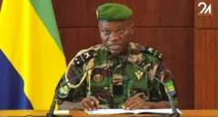 Le général Brice Clotaire Oligui Nguema