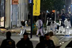 O﻿lay gecesi İstiklal Caddesi 
