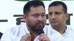 तेजस्वी यादव होंगे महागठबंधन के सीएम उम्मीदवार, विपक्ष ने पूछा- एनडीए का चेहरा कौन?