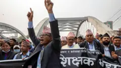 शिक्षकहरूको आन्दोलन 