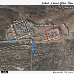 موقع الجيش الإسرائيلي في لبونة