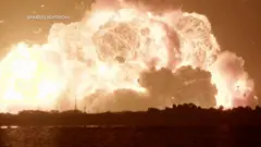 Un cohete New Glenn de Blue Origin explotó en una plataforma de lanzamiento en Florida