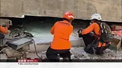 အင်ဒိုနီးရှား ကျောင်းပြိုကျမှု အသက်ရှင် ကျန်ရစ်သူ မရှိတော့