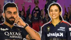 વિરાટ કોહલી અને સ્મૃતિ મંધાના