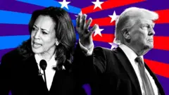 அமெரிக்க அதிபர் தேர்தல் - கமலா ஹாரிஸ் - டொனால்ட் டிரம்ப்