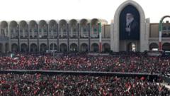 イラン前最高指導者ハメネイ師の葬儀始まる