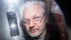 Aworan Julian Assange lẹyin ọpọ ọdun ni ahamọ