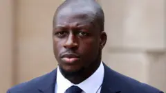 Manchester City footballer Benjamin Mendy