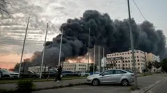 Последствия ударов по Киеву