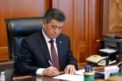 Президент Сооронбай Жээнбеков