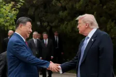 دونالد ترامپ و شی جین پینگ