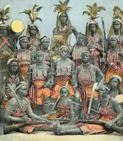 Les guerrières du Dahomey, 1897. 