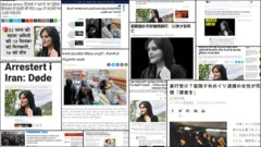 ج﻿ان‌باختن مهسا امینی با بازتاب کم‌سابقه‌ای در سطح رسانه‌های جهان همراه شده است