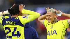 Tottenham celebrate