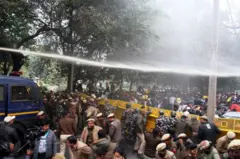 অঞ্জলি সিংয়ের মৃত্যুর প্রতিবাদে দিল্লিতে বিক্ষোভ