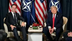 Trump y Rutte