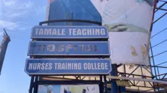 Signpost of Temale Teaching hospital