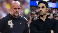 Pep Guardiola da Mikel Arteta