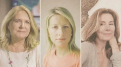 Üç kadının portreleri yan yana.