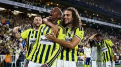 Talisca'nın gol sevinci