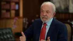 Lula em entrevista para a BBC News Brasil