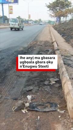 Ihe anyị ma gbasara ụgbọala gbara ọkụ n'Enugwu steeti