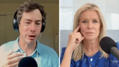 Kyle Chayka, em entrevista virtual com a jornalista da BBC Katty Kay