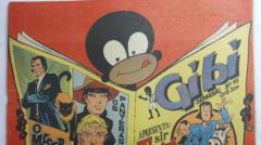Imagem de 1973, com o menino símbolo da revista em traços racistas