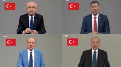 Konuşma sıralarına göre adaylar