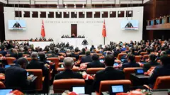 Ekim 2024'te TBMM'nin 28'inci dönem 3'üncü yasama yılının açılış töreninden bir fotoğraf.