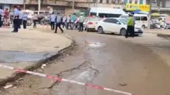 Olayın meydana geldiği okulun önü 