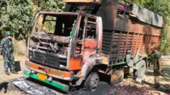 मणिपुर में हिंसा.