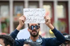 أحد محتجي حركة "جيل زد 212" في المغرب