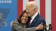 बाइडन र कमला ह्यारिस 