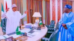 Muhammadu Buhari na Bola Ahmed Tinubu