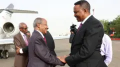 Osmaan Saaleeh (Ministira Haajaa Alaa Eertiraa) fi Warqinaa Gabayyoo